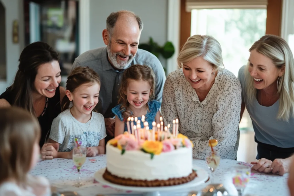 family birthday wishes and celebrations